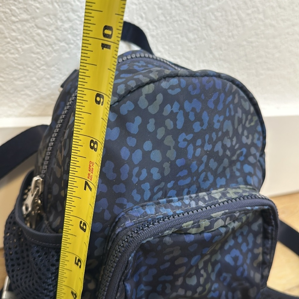 Fabletics Mini Backpack Rainbow Leopard Print - image 3